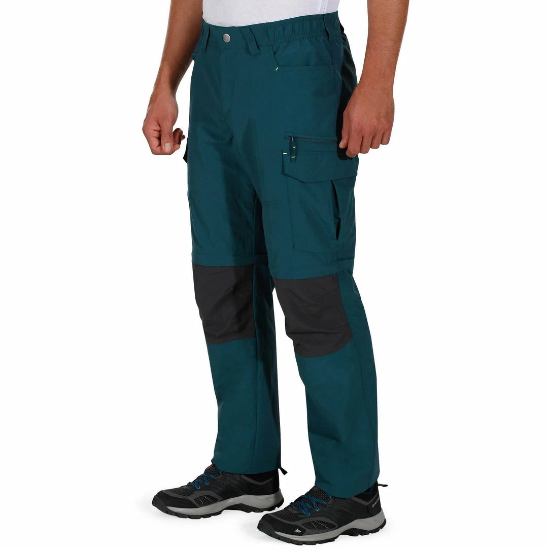 Hiking Clothing Men's Backpacking Zip-Off Pants Forclaz 100