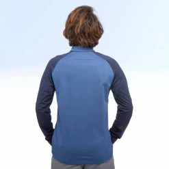 Quechua Men’s Snow Hiking Warm Long-Sleeved T-Shirt SH100 Hiking Clothing