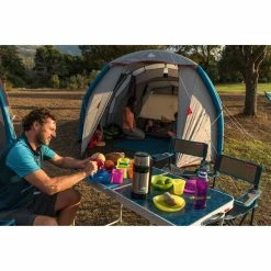 Quechua Air Seconds, Inflatable Waterproof Family Camping Tent, 4 Person Hiking Clothing