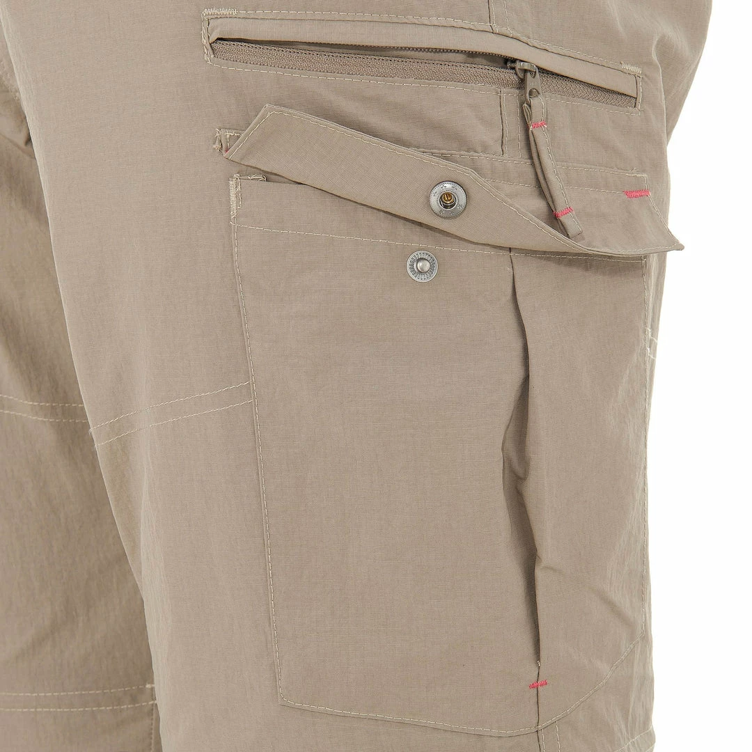 Hiking Clothing Men's Backpacking Zip-Off Pants Forclaz 100