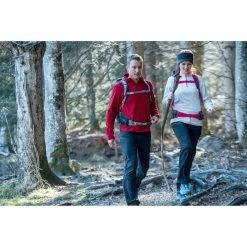 Quechua Hiking Clothing Forclaz 50, Quarter Zip Mountain Hiking Fleece, Women's