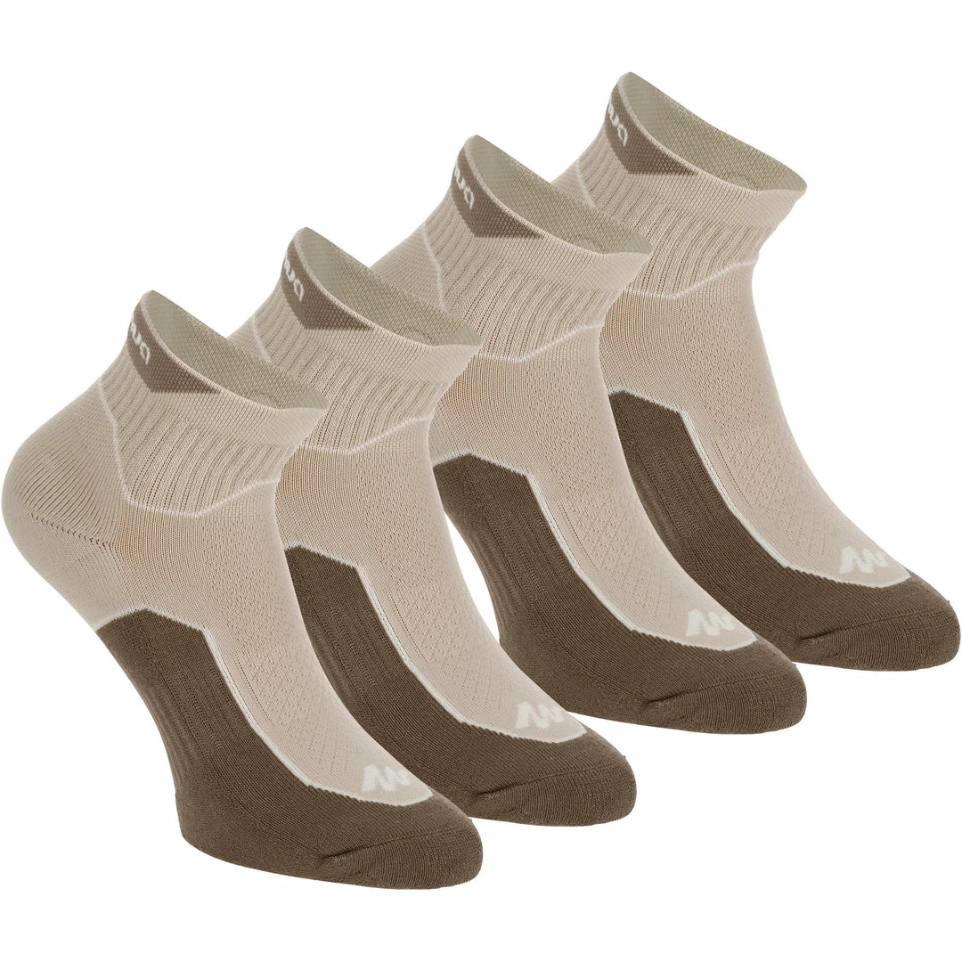 Quechua Hiking Clothing Country Walking Mid Socks X 2 Pairs NH500