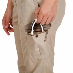 Forclaz Women's Travel Backpacking Pants Arpenaz 500 Hiking Clothing