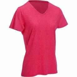 Forclaz Hiking Clothing Women's Travel Backpacking Wool T-Shirt Techwool 155
