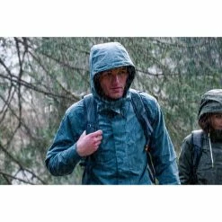 Quechua Men's Hiking Plain Parka Jacket Arpenaz 400