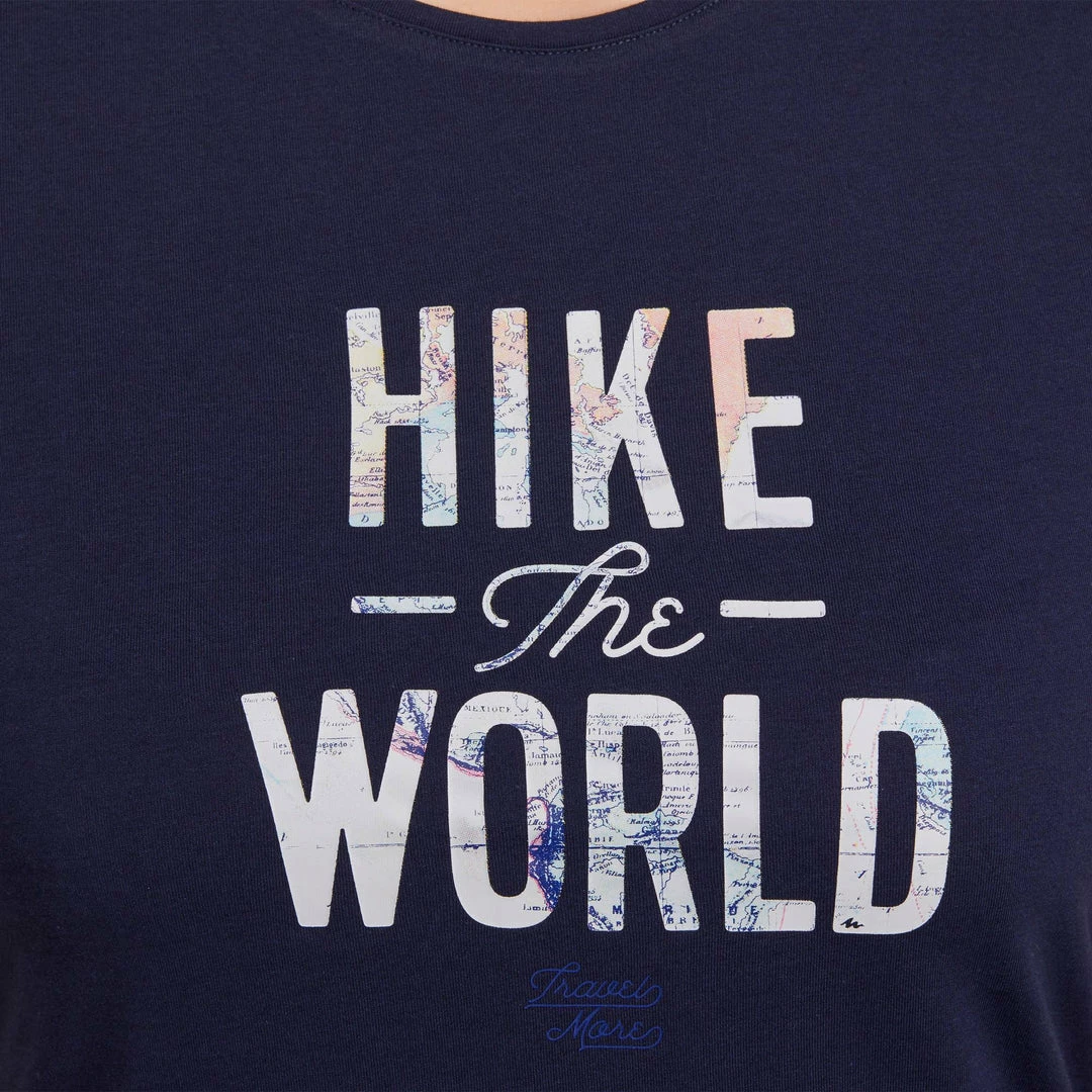 Quechua Women's Nature Hiking T-Shirt Techtil 100