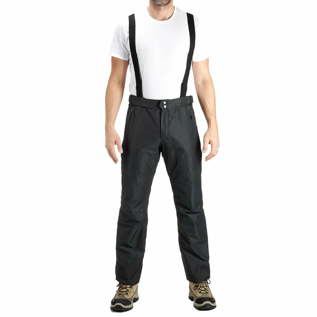 Quechua 100, Waterproof Hiking Rain Overpants, Men's