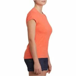 Quechua Women's Nature Hiking T-shirt Techtil 100 Hiking Clothing