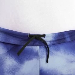 Quechua Forclaz 500 Women's Print Indigo Hiking Leggings