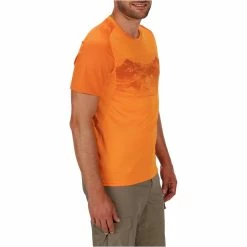 Quechua Men's Mountain Hiking T-shirt Short-Sleeve TechFRESH 100