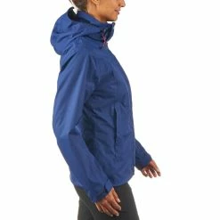 Quechua Women's Hiking Waterproof Rain Jacket Arpenaz 300 Hiking Clothing
