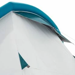 Hiking Clothing Quechua Air Seconds Fresh & Black, Inflatable Waterproof Family Camping Tent, 6 Person 2 Room