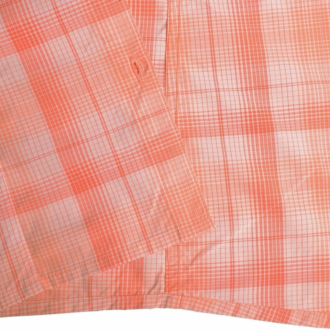 Forclaz Women's Travel Backpacking Short-Sleeved Shirt Arpenaz 500 Hiking Clothing