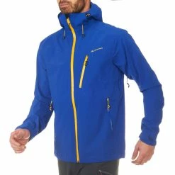 Quechua Hiking Clothing Mens Hiking Waterproof Rain Jacket Forclaz 400