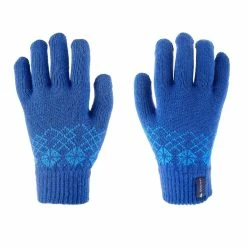 Hiking Clothing Quechua SH100 Mesh, Touchscreen-Compatible Hiking Gloves, Kids'