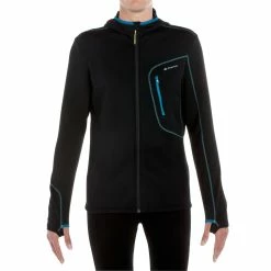 Quechua Men's Hiking Stretch Fleece Forclaz 400 Hiking Clothing