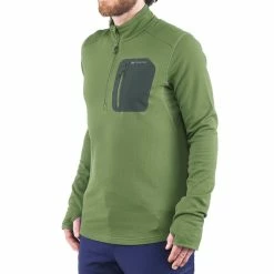 Quechua Hiking Clothing Men's Snow Hiking Long-Sleeve T-Shirt Forclaz 500