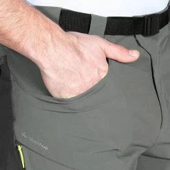 Men's Backpacking Pants Forclaz 500 Hiking Clothing