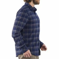 Quechua Men's Trekking Warm Shirt Arpenaz 100 Hiking Clothing