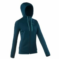 Quechua Women's Hiking Fleece Jacket Forclaz 400 Hiking Clothing