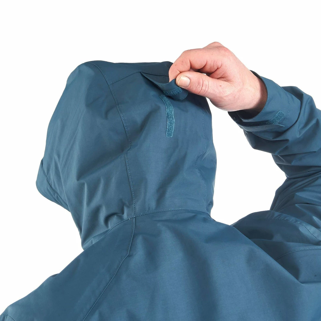 Quechua Men's Hiking Plain Parka Jacket Arpenaz 400