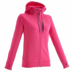 Quechua Women's Hiking Fleece Jacket Forclaz 400 Hiking Clothing