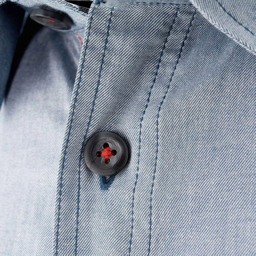 Forclaz Hiking Clothing Men's Travel Backpacking Long-Sleeved Shirt Arpenaz 100