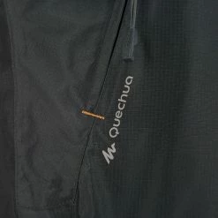 Quechua 100, Waterproof Hiking Rain Overpants, Men's