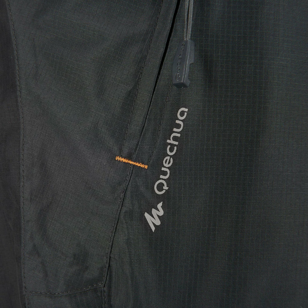 Quechua 100, Waterproof Hiking Rain Overpants, Men's