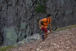 Quechua Hiking Clothing Forclaz 500 Men's Long Hiking Shorts - Burgundy
