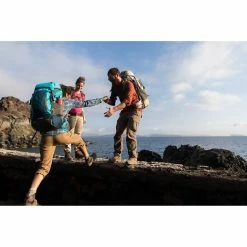 Forclaz Women's Travel Backpacking Pants Arpenaz 500 Hiking Clothing