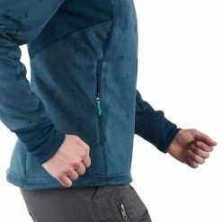 Quechua Women's Mountain Hiking Fleece Jacket Forclaz 500 Hiking Clothing