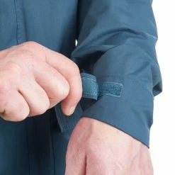 Quechua Men's Hiking Plain Parka Jacket Arpenaz 400