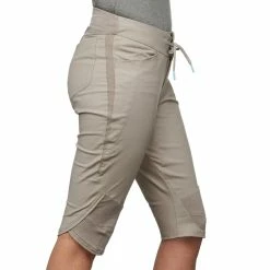 Quechua Women's Country Walking Cropped Bottoms NH500 Fresh Hiking Clothing