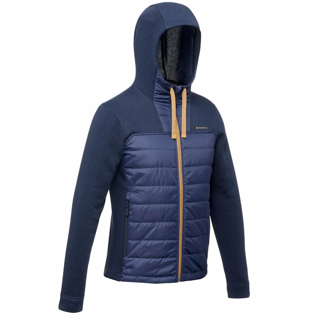 Quechua NH500, Hiking Puffer Hoodie, Men's