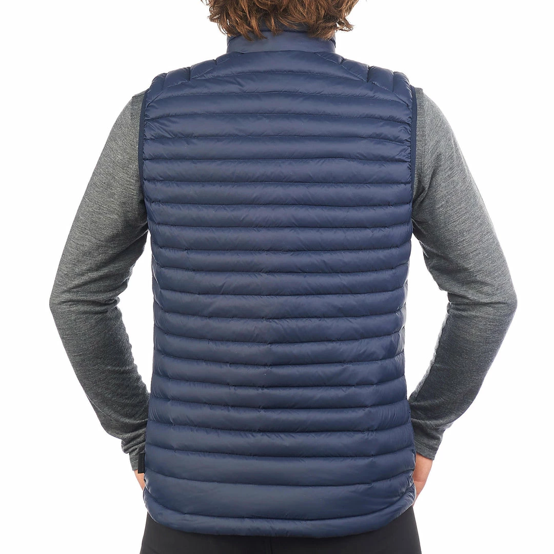 Hiking Clothing Forclaz Trek 100, Down Packable Puffer Hiking Vest, Men's