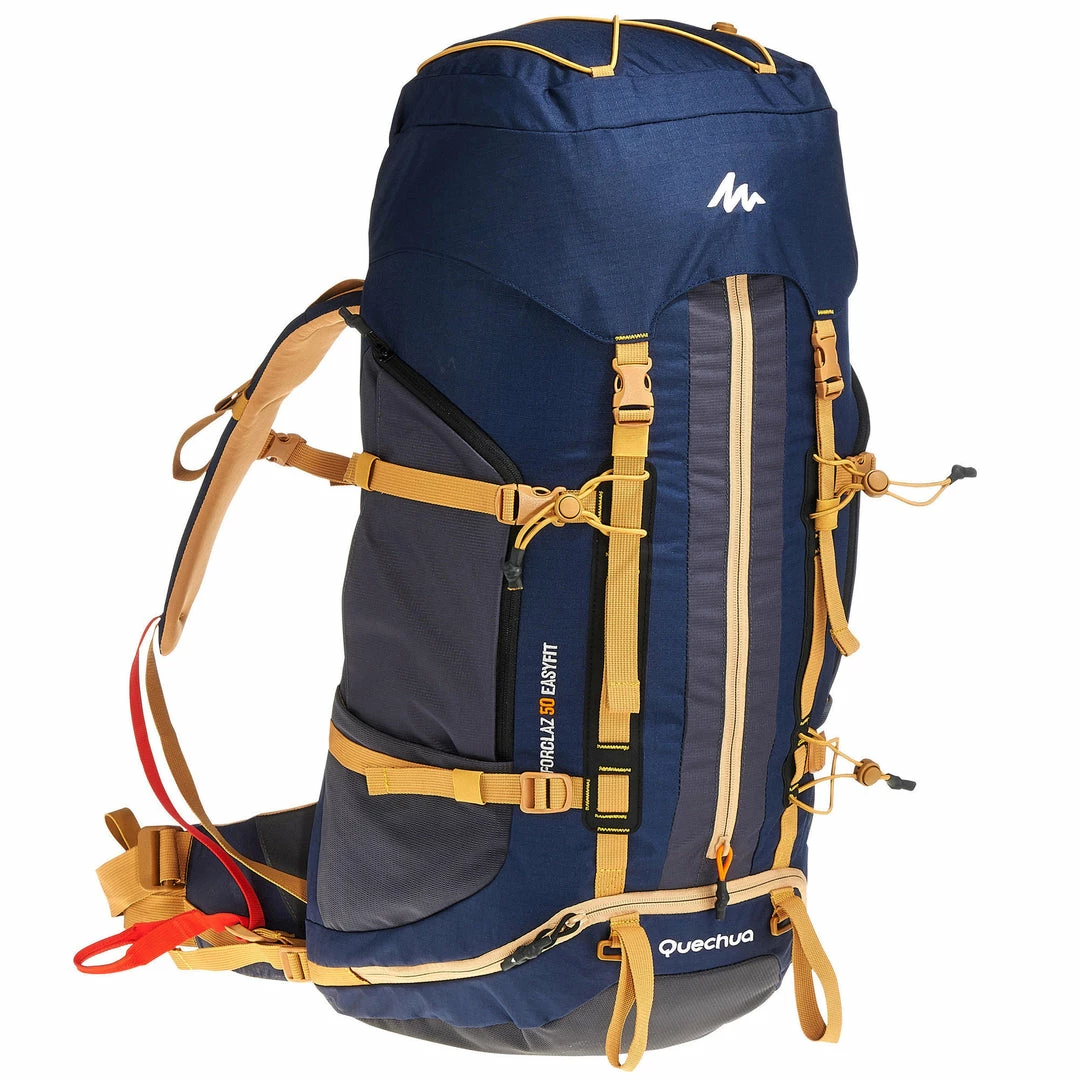 Forclaz Hiking Clothing Men's Mountain Backpacking Backpack 50 Liter Easyfit