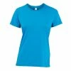 Quechua Techfresh 50 Women's Short-Sleeved Hiking T-Shirt - Blue Hiking Clothing