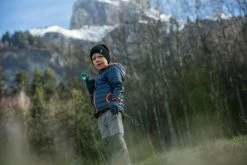 Quechua MH500, Synthetic Down Puffer Hiking Jacket, Kids'