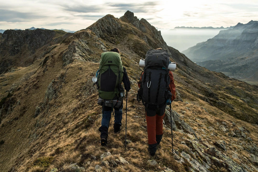 Hiking Clothing Forclaz Trek 500, 70+10 L Hiking Backpack, Men's