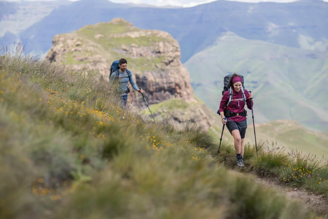 Forclaz Hiking Clothing Quechua Techwool 190, Hiking Wool Long-Sleeved T-Shirt Zip, Women's