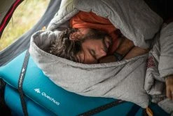 Quechua Hiking Clothing Arpenaz, 32° Cotton Camping Sleeping Bag