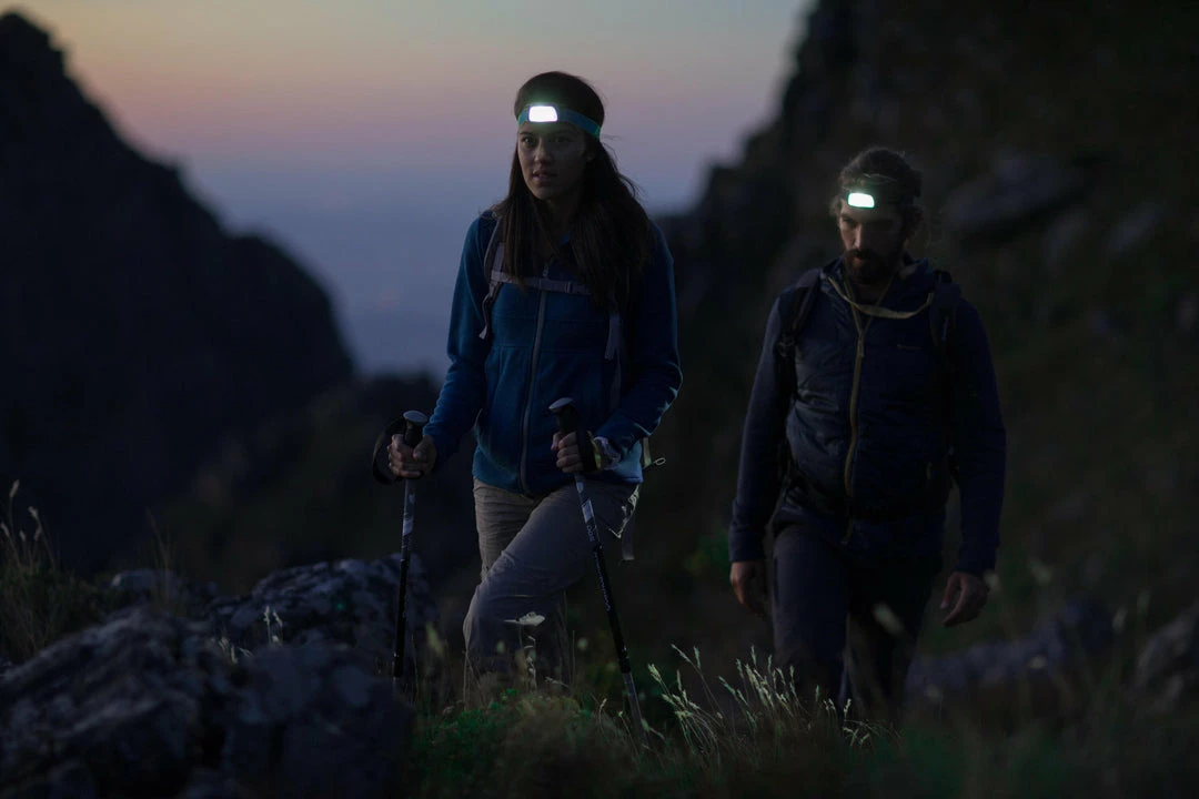 Forclaz ONNIGHT 100, Battery-Powered 80 Lumens Hiking Head Lamp