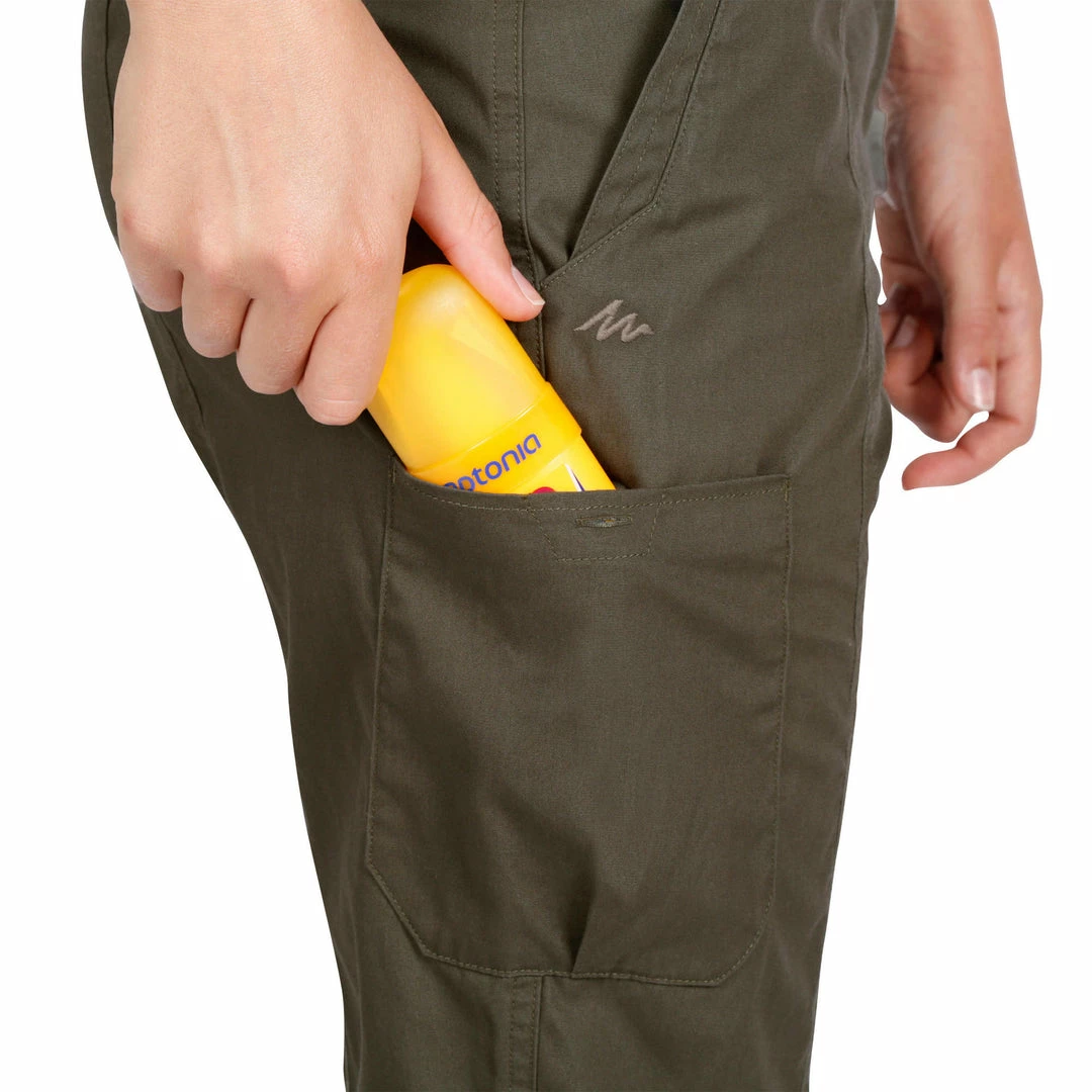 Forclaz Hiking Clothing Women's Travel Backpacking Pants Travel 100