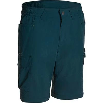 Hiking Clothing Men's Backpacking Zip-Off Pants Forclaz 100