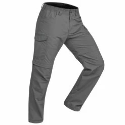 Forclaz Trek 100, Convertible Hiking Pants, Men's Hiking Clothing