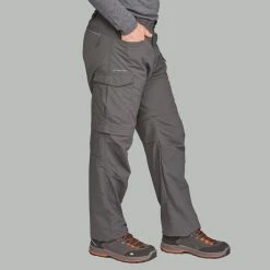 Forclaz Trek 100, Convertible Hiking Pants, Men's Hiking Clothing