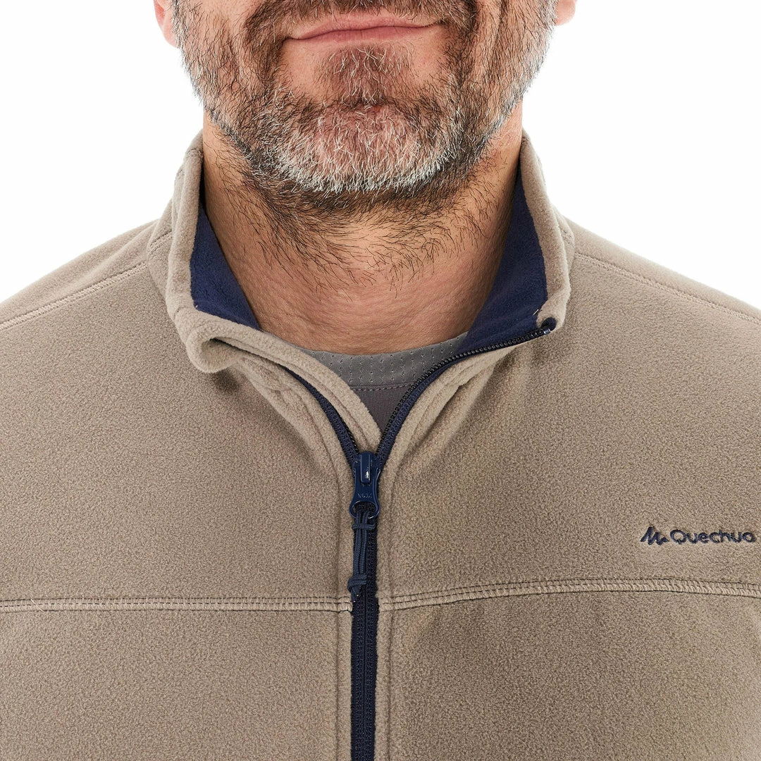 Quechua Men's Mountain Hiking Fleece Forclaz 200 Hiking Clothing