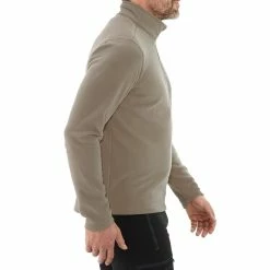 Quechua Forclaz 50 Men's Fleece Hiking Jacket - Beige