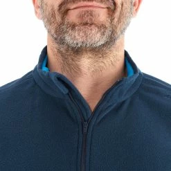Quechua Forclaz 50 Men's Hiking Fleece - Navy